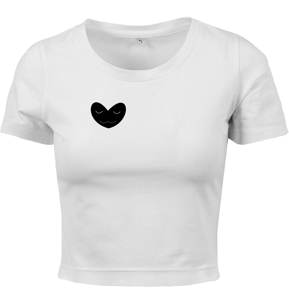 Heart Cropped Shirt