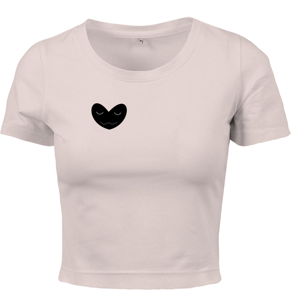 Heart Cropped Shirt
